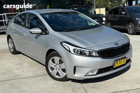 Silver 2017 Kia Cerato Sedan S