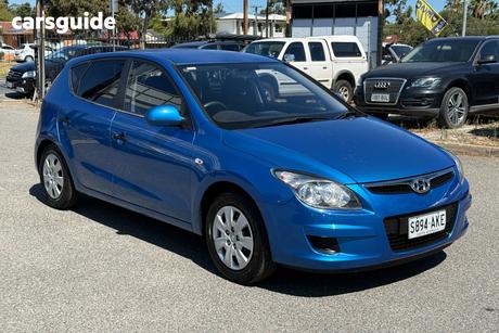 Blue 2010 Hyundai I30 Hatchback Sx