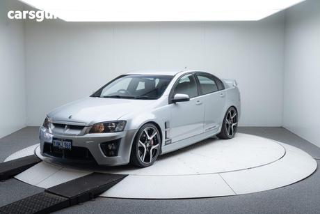 Silver 2009 HSV Clubsport Sedan R8 R