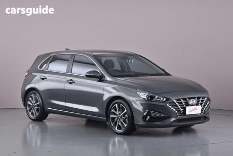 Grey 2022 Hyundai I30 Hatchback Active