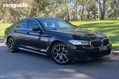 Grey 2023 BMW 530D Sedan M Sport Lci