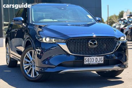 Blue 2025 Mazda CX-5 Wagon G35 Akera Turbo (Awd)