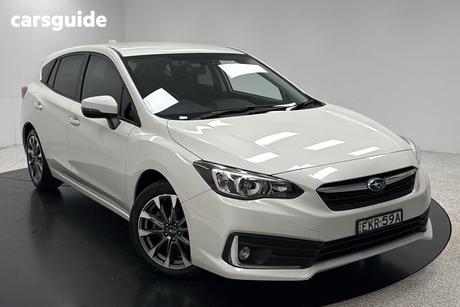 White 2020 Subaru Impreza Hatchback 2.0I-L (Awd)