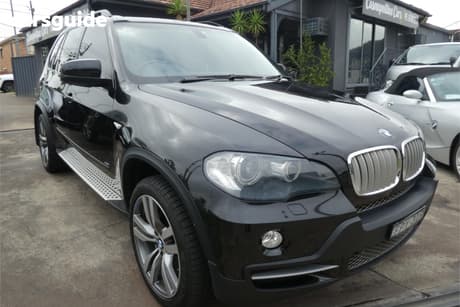 Black 2009 BMW X5 Wagon Xdrive 48I