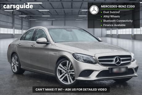 Gold 2019 Mercedes-Benz C200 Sedan Eq (Hybrid)