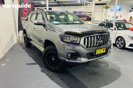 Grey 2019 LDV T60 Double Cab Utility Luxe (4X4)