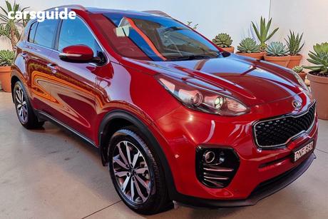 Red 2017 Kia Sportage Wagon Sli (Fwd)