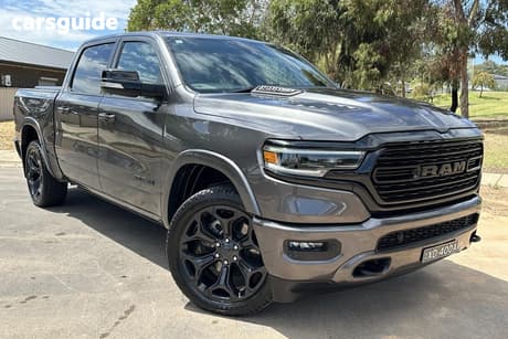 Grey 2022 RAM 1500 Crew Cab Utility Limited Rambox (Hybrid)