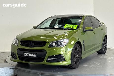 Green 2015 Holden Commodore Sedan Ss