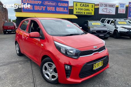 Red 2018 Kia Picanto Hatchback S (Aeb)