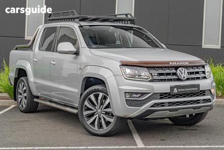 Silver 2018 Volkswagen Amarok Dual Cab Utility V6 Tdi 580 Ultimate