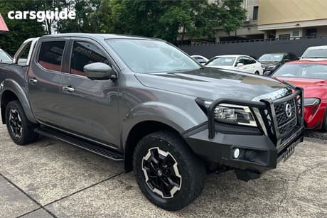 Grey 2022 Nissan Navara Dual Cab Pick-up St-X (4X4) Leather/Sunroof