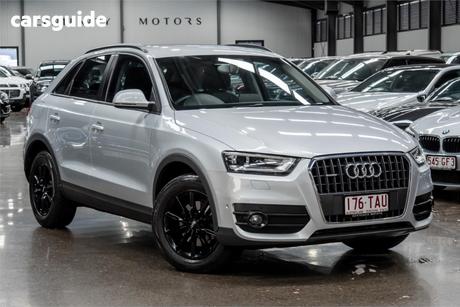 Silver 2013 Audi Q3 Wagon 2.0 Tfsi Quattro (125Kw)