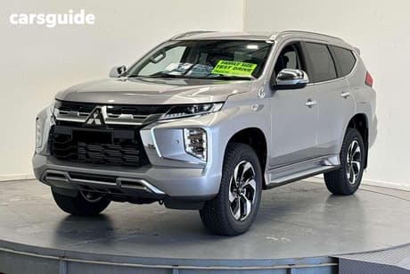 Silver 2024 Mitsubishi Pajero Sport Wagon Gsr (4Wd) 7 Seat