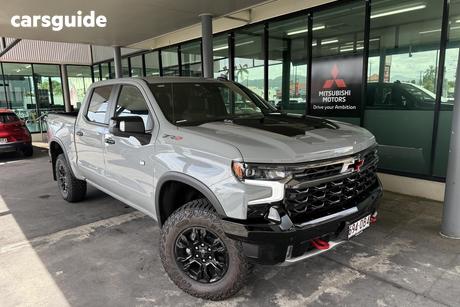 Grey 2025 Chevrolet Silverado Crew Cab Pickup 1500 Ltz Premium