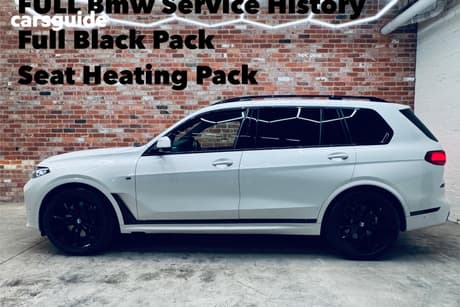 White 2019 BMW X7 Wagon Xdrive30D