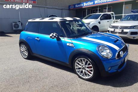 Blue 2010 Mini Cooper Hatchback S Jcw