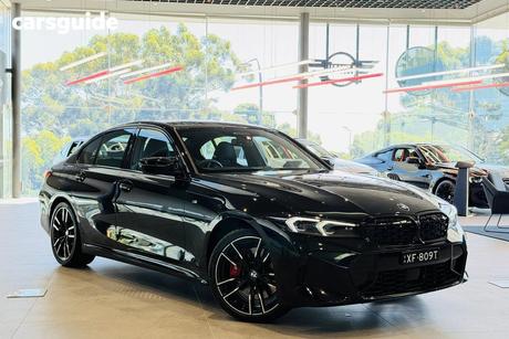 Black 2025 BMW M340I Sedan Xdrive