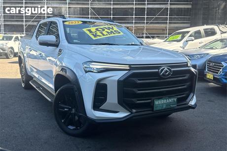 White 2023 LDV T60 Double Cab Utility Mega Tub (4X4)