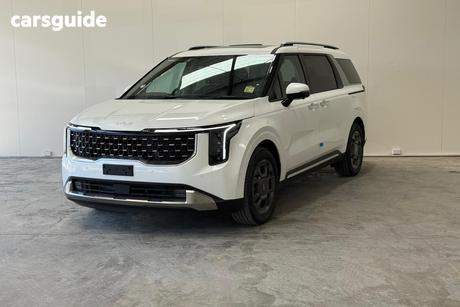 White 2025 Kia Carnival Wagon Gt-Line Hev