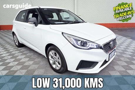 White 2025 MG MG3 Hatchback Excite