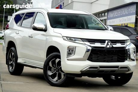 White 2024 Mitsubishi Pajero Sport Wagon Gls (4Wd) 7 Seat