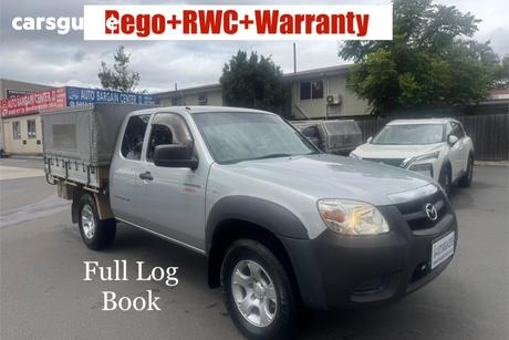 Silver 2010 Mazda BT-50 Cab Chassis Boss B3000 Freestyle Dx+