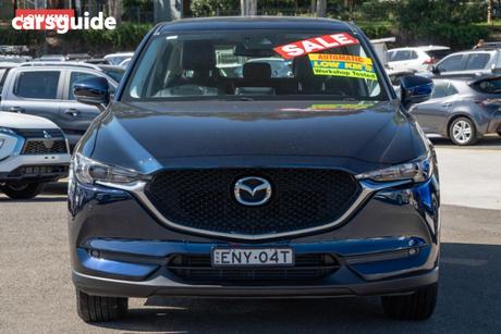 Blue 2017 Mazda CX-5 Wagon Touring (4X4)