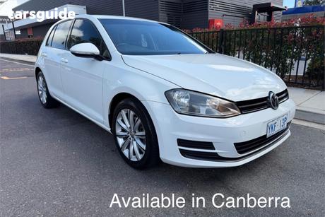 White 2014 Volkswagen Golf Hatchback 90 Tsi