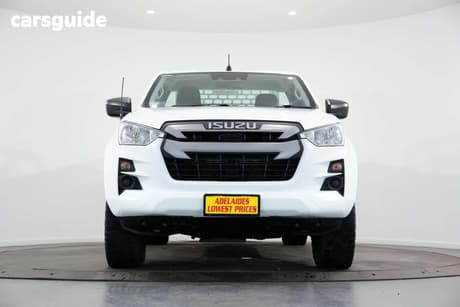 White 2021 Isuzu D-MAX Cab Chassis Sx (4X4)