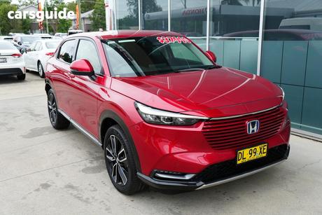 Red 2024 Honda HR-V SUV