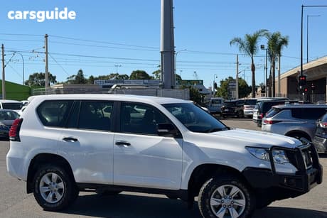White 2020 Toyota Landcruiser Prado Wagon Gx