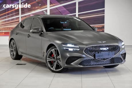 Grey 2024 Genesis G70 Sedan 3.3T Sport Lux