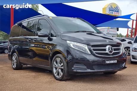 Black 2017 Mercedes-Benz V250 Wagon D Avantgarde