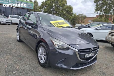 Grey 2017 Mazda 2 Hatchback Maxx