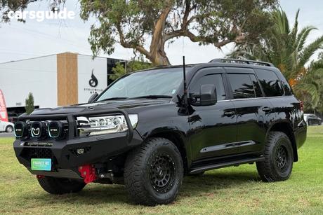 Black 2020 Toyota Landcruiser Wagon Lc200 Vx (4X4)