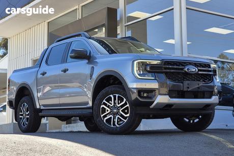 Silver 2025 Ford Ranger Double Cab Pick Up Sport 2.0 (4X4)