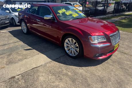 Red 2013 Chrysler 300 Sedan C