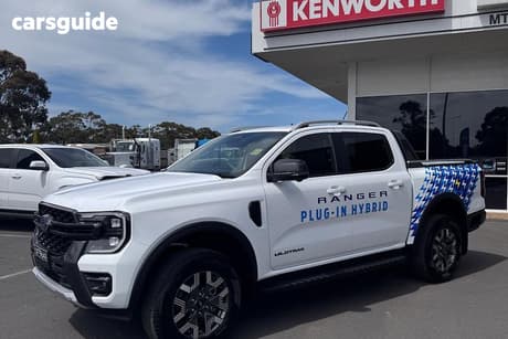 White 2025 Ford Ranger Double Cab Pick Up Phev Wildtrak (4X4)