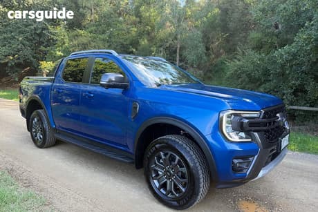 Blue 2025 Ford Ranger Double Cab Pick Up Wildtrak 3.0 (4X4)