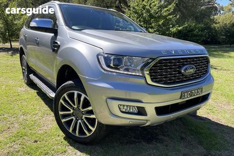 Silver 2022 Ford Everest Wagon Titanium (4Wd)