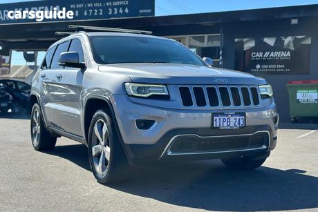 Silver 2015 Jeep Grand Cherokee Wagon Limited (4X4)