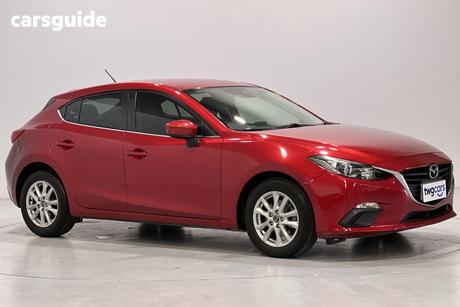 Red 2014 Mazda 3 Hatchback Touring