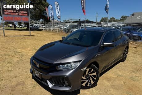 Grey 2018 Honda Civic Hatchback Vti-S