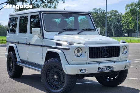 White 2011 Mercedes-Benz G350 Wagon