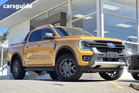Yellow 2024 Ford Ranger Double Cab Pick Up Wildtrak 2.0 (4X4)