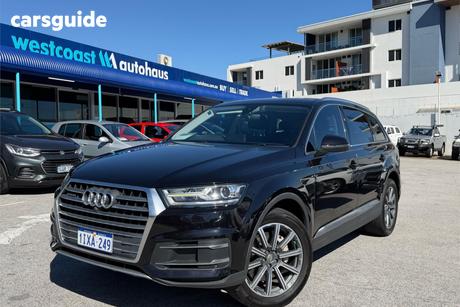 Black 2016 Audi Q7 Wagon 3.0 Tdi Quattro (160Kw)