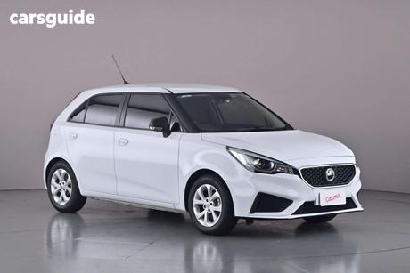 White 2023 MG MG3 Hatchback Core