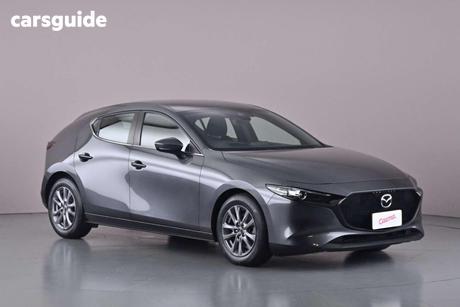 Grey 2020 Mazda 3 Hatchback G20 Pure