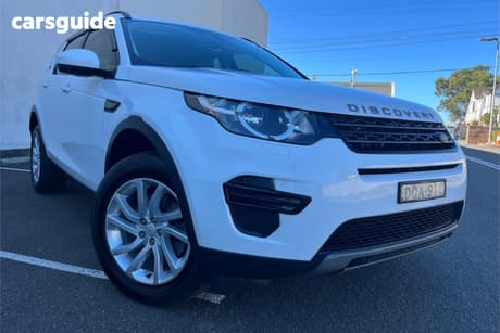White 2017 Land Rover Discovery Sport Wagon Td4 150 Se 5 Seat